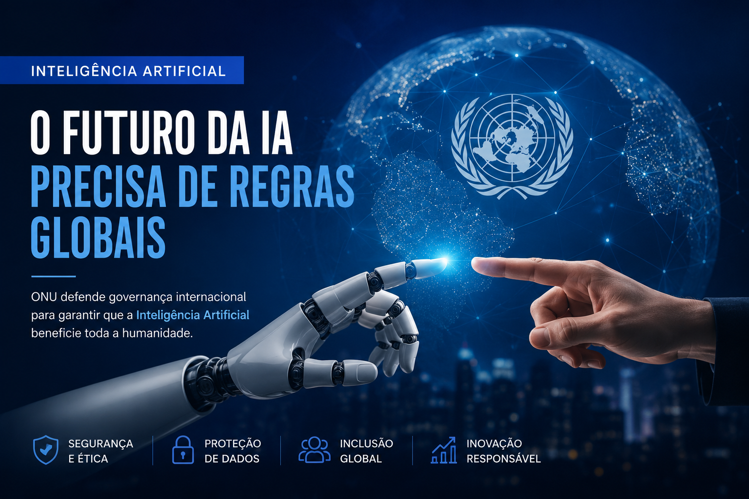 ONU discute regras globais para Inteligência Artificial: entenda o impacto para as empresas